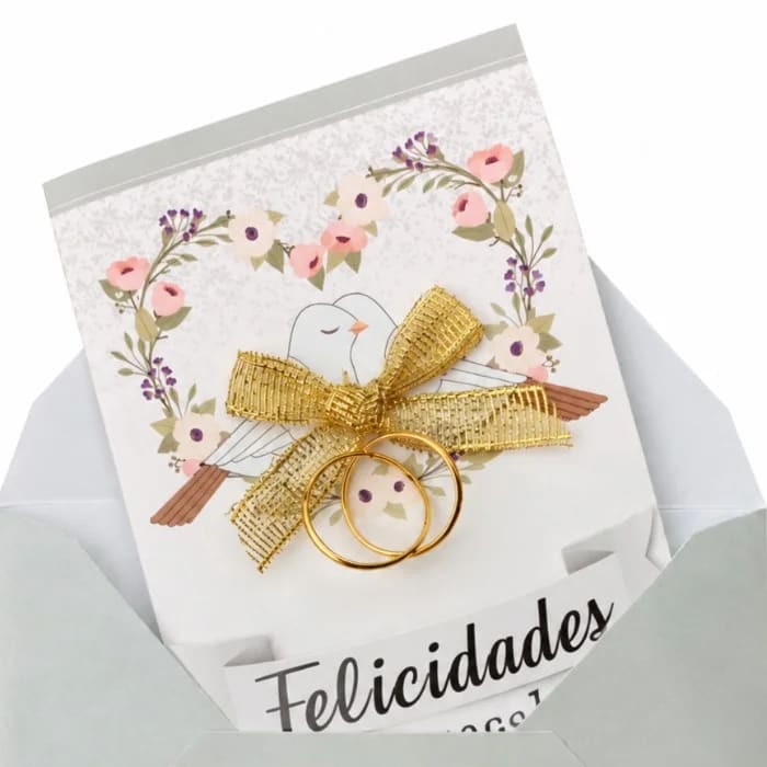 Cartão Pequeno com Envelope - Casamento 2