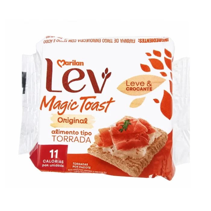 Torrada Lev Magic Toast 18,3g (6 un) - Original