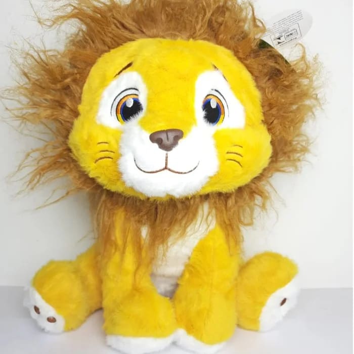 Leão O Rei do Aconchego Amarelo 30 cm de Pelucia VTK-20H036-30