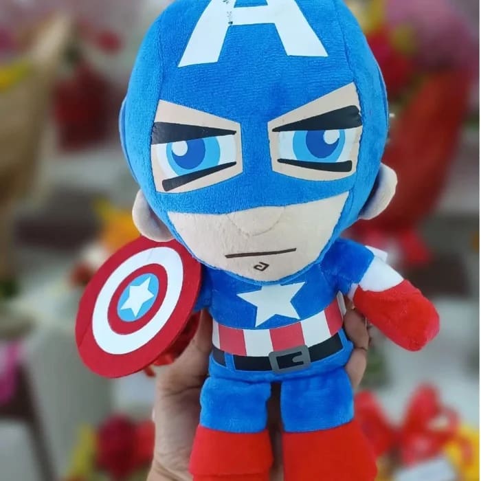 Capitão América 27 cm de Pelúcia