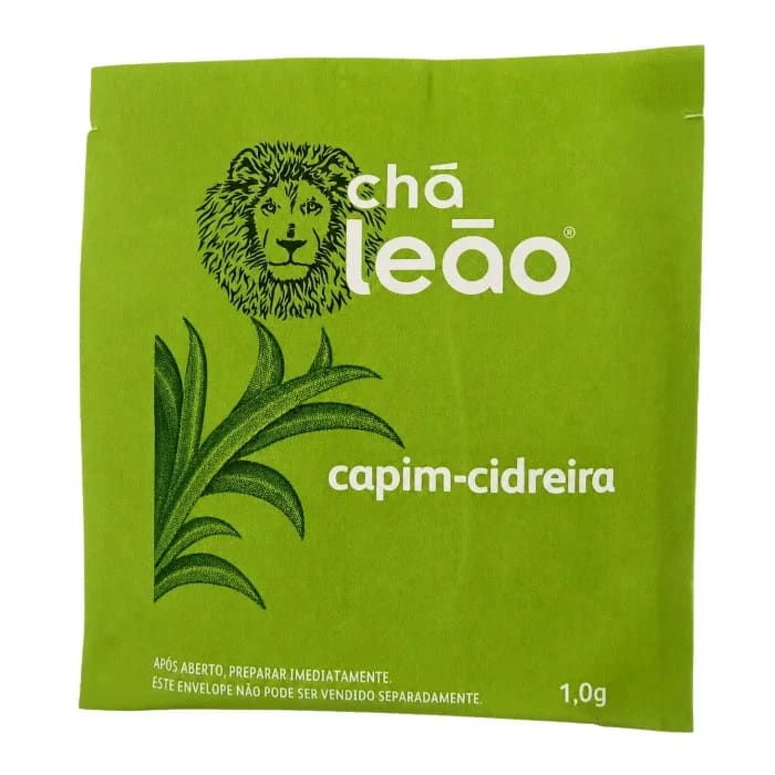 Sachê de Chá Leão 1g - Capim-cidreira