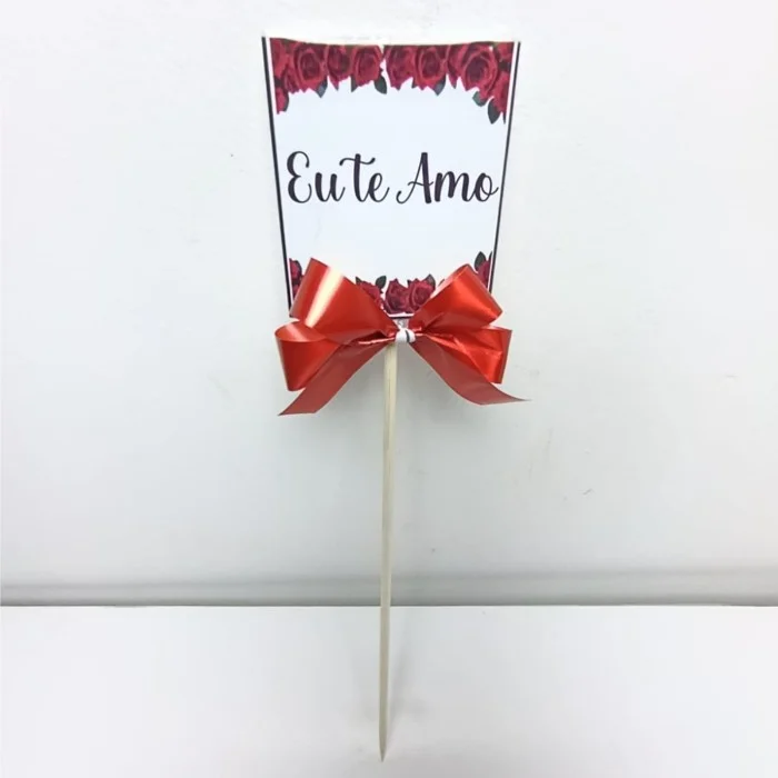 Plaquinha Decorativa Eu Te Amo