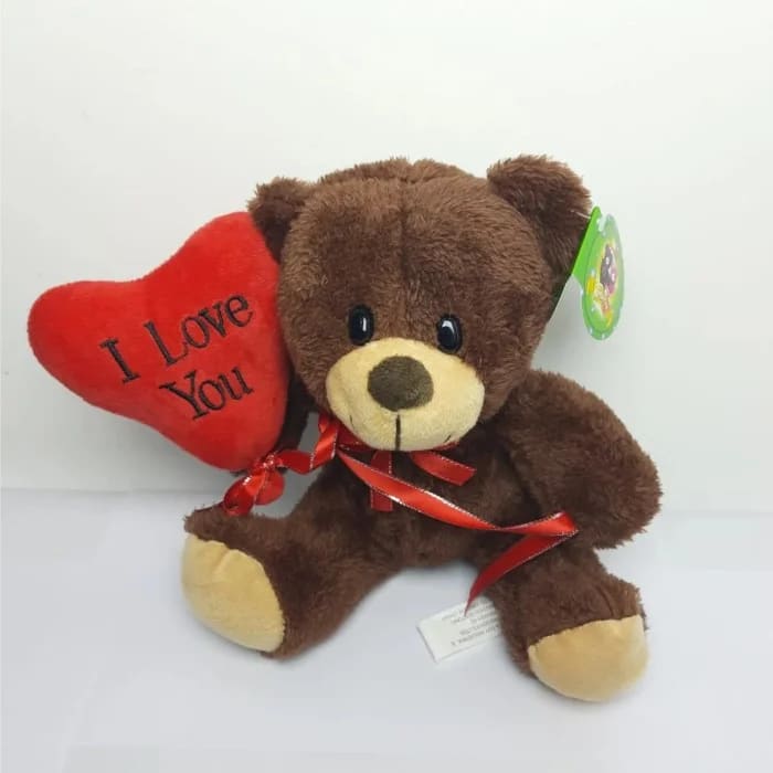 Urso Apaixonado Balão do Amor Marrom 20 cm Pelucia 88H-24106-20