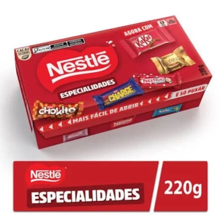 Caixa de Bombom Especialidades Nestlé 220g
