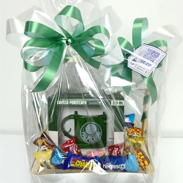 Cesta de Chocolates e Doces Torcida Palmeiras